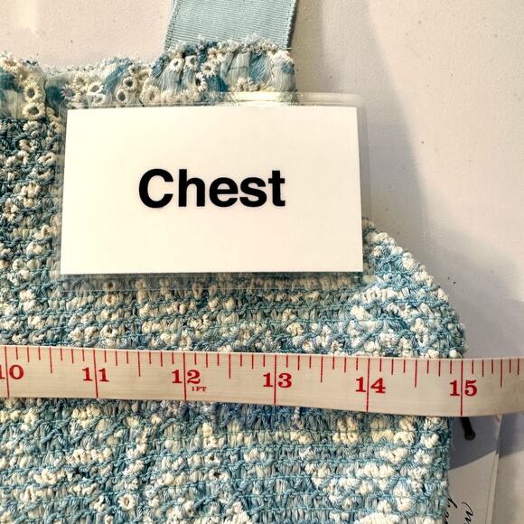 ALICE + OLIVIA JOCELYN SMOCKED MINI DRESS, ANTIQUE BUTTERFLY OFF WHITE NWT - M - Picture 10 of 15